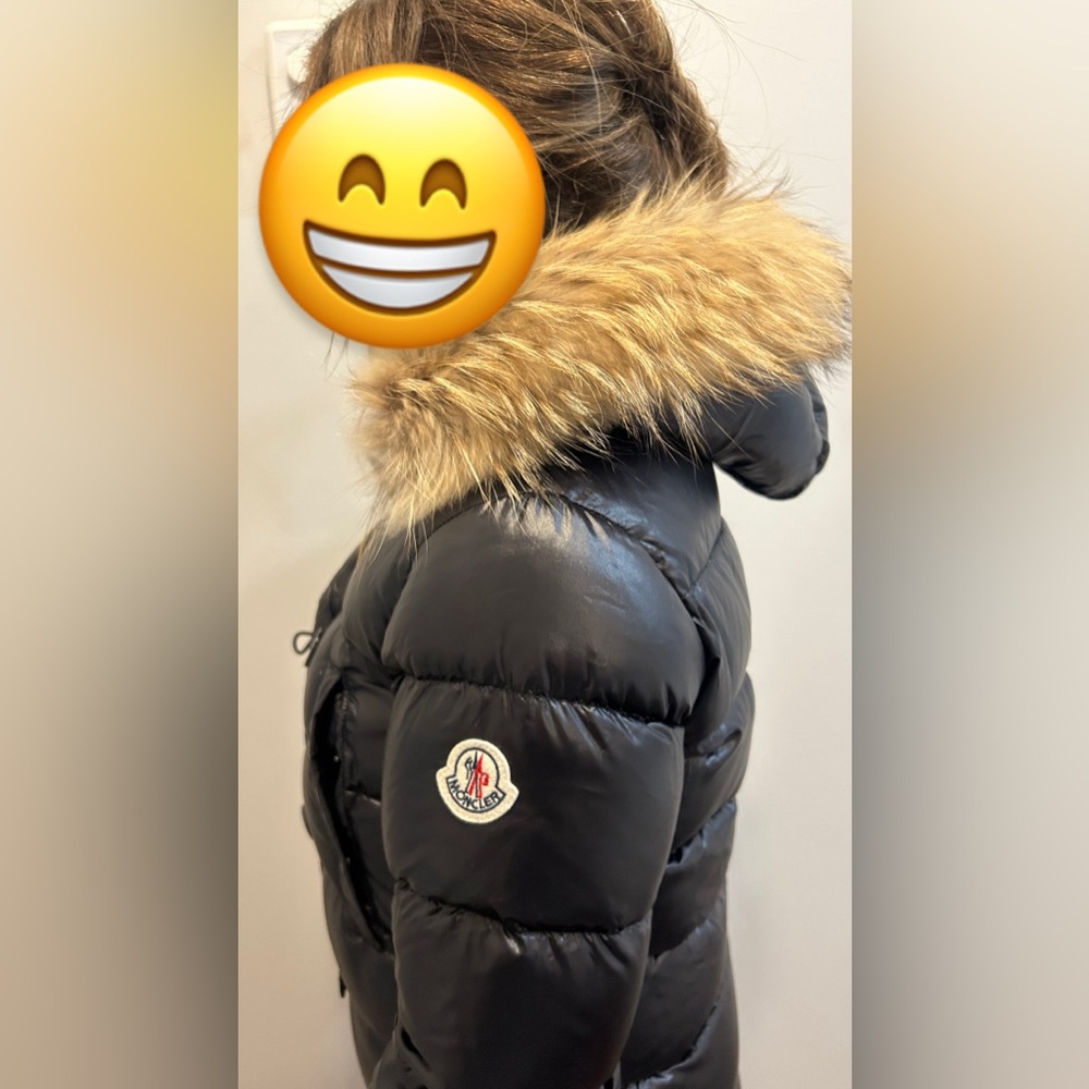 Moncler Women’s Parka with Fur Hood XS